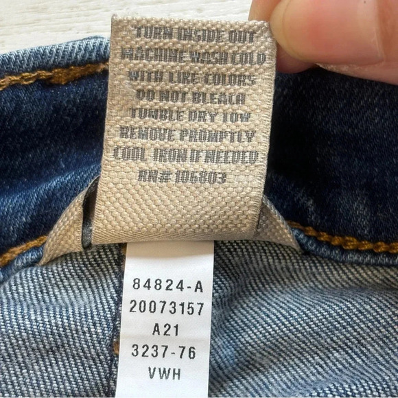 Duluth Trading Asset Management High Rise Skinny Jeans 14 Short Blue - Picture 5 of 7